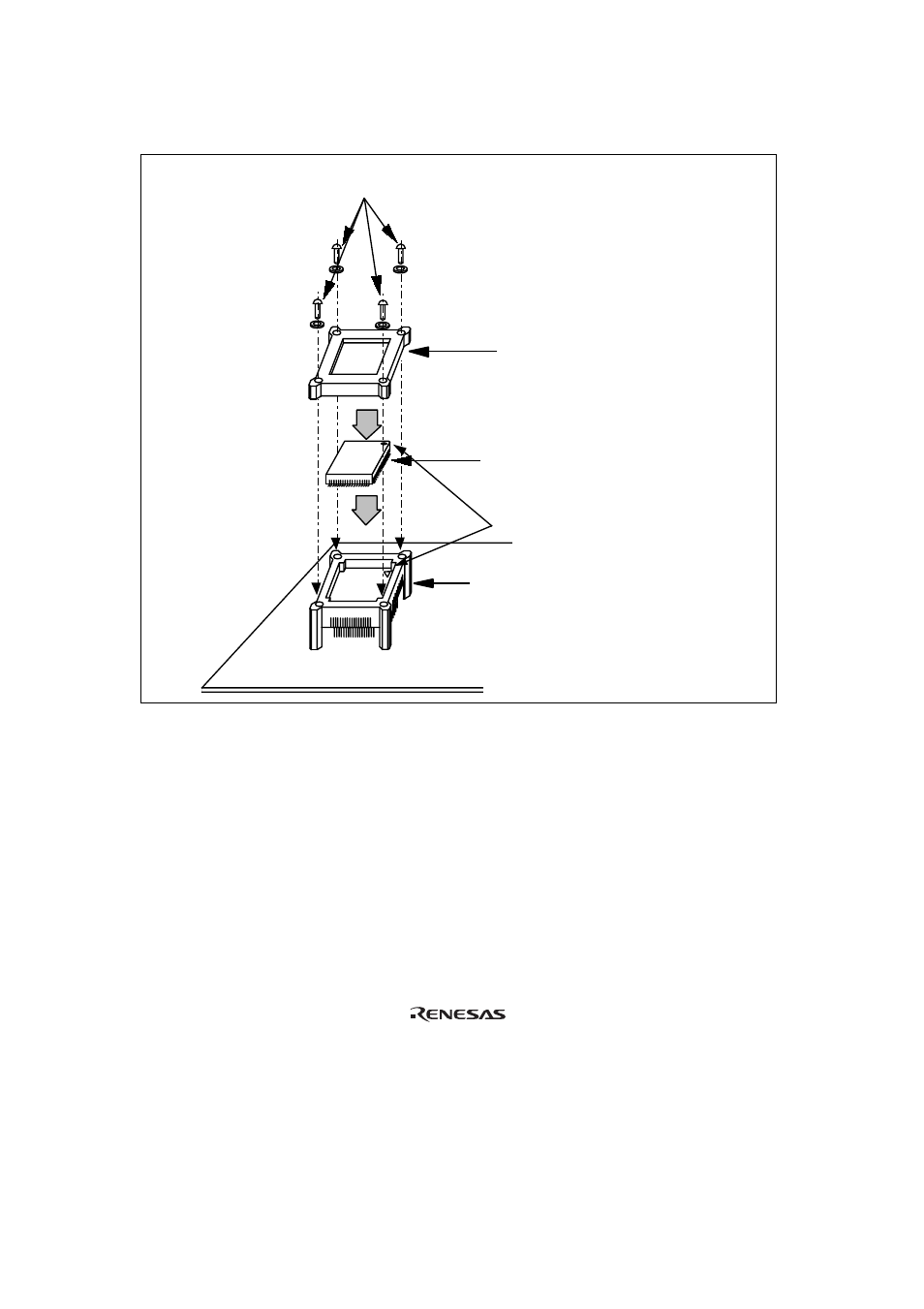 Figure 8 installing mcu to user system | Renesas H8/3001 User Manual | Page 20 / 22