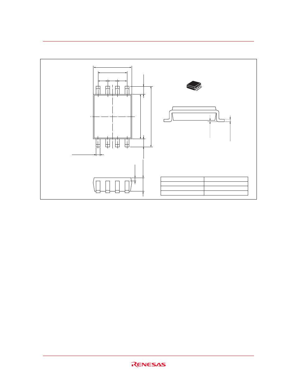 Package dimensions | Renesas HD74LV2GT14A User Manual | Page 9 / 10