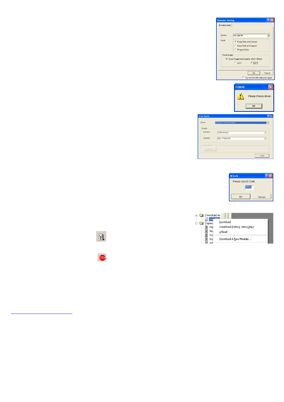 Renesas RSKH836079 User Manual | Page 5 / 6