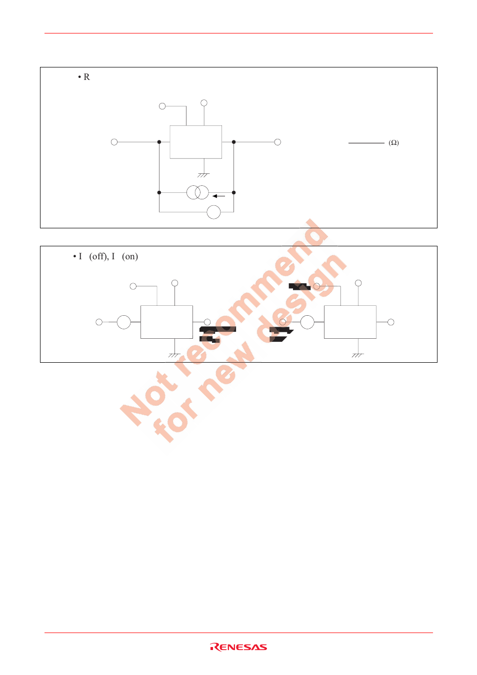 Test circuit, I (off), i (on) | Renesas HD74LVC1G66 User Manual | Page 6 / 11