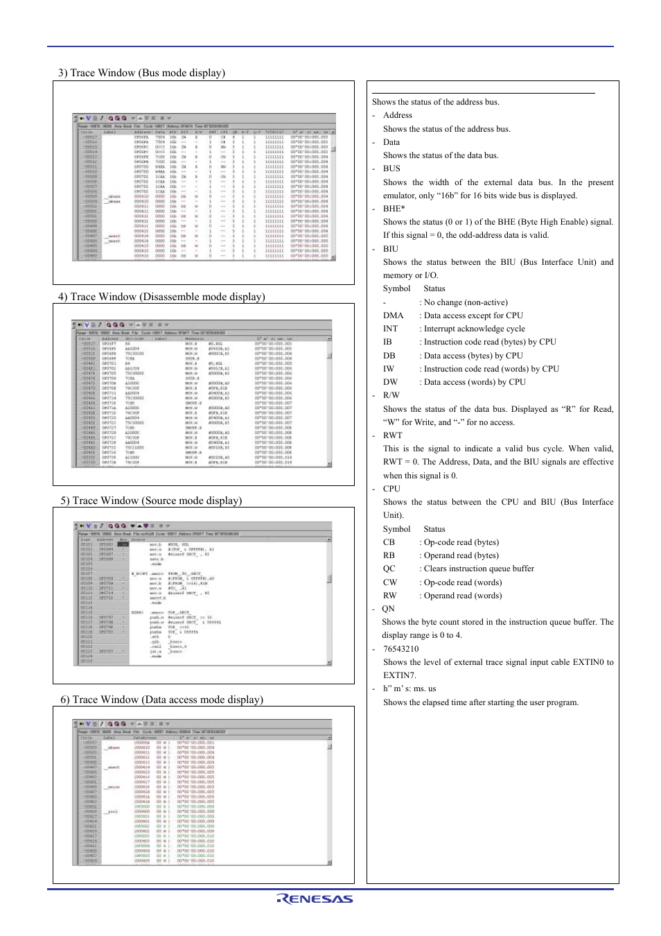 Renesas Emulation Pod M306H7T3-RPD-E User Manual | Page 67 / 90