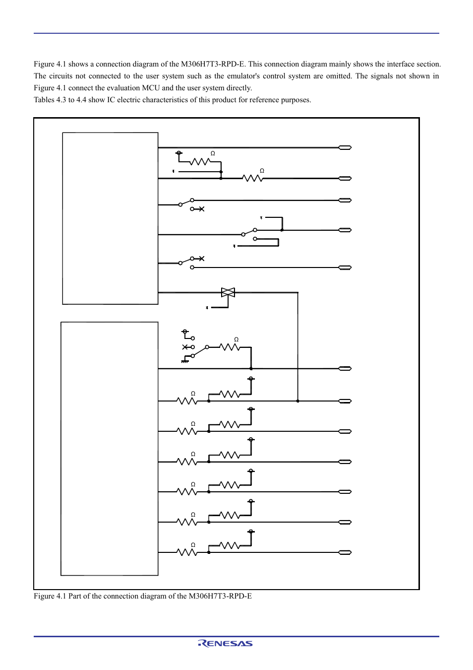 3 connection diagram | Renesas Emulation Pod M306H7T3-RPD-E User Manual | Page 74 / 90