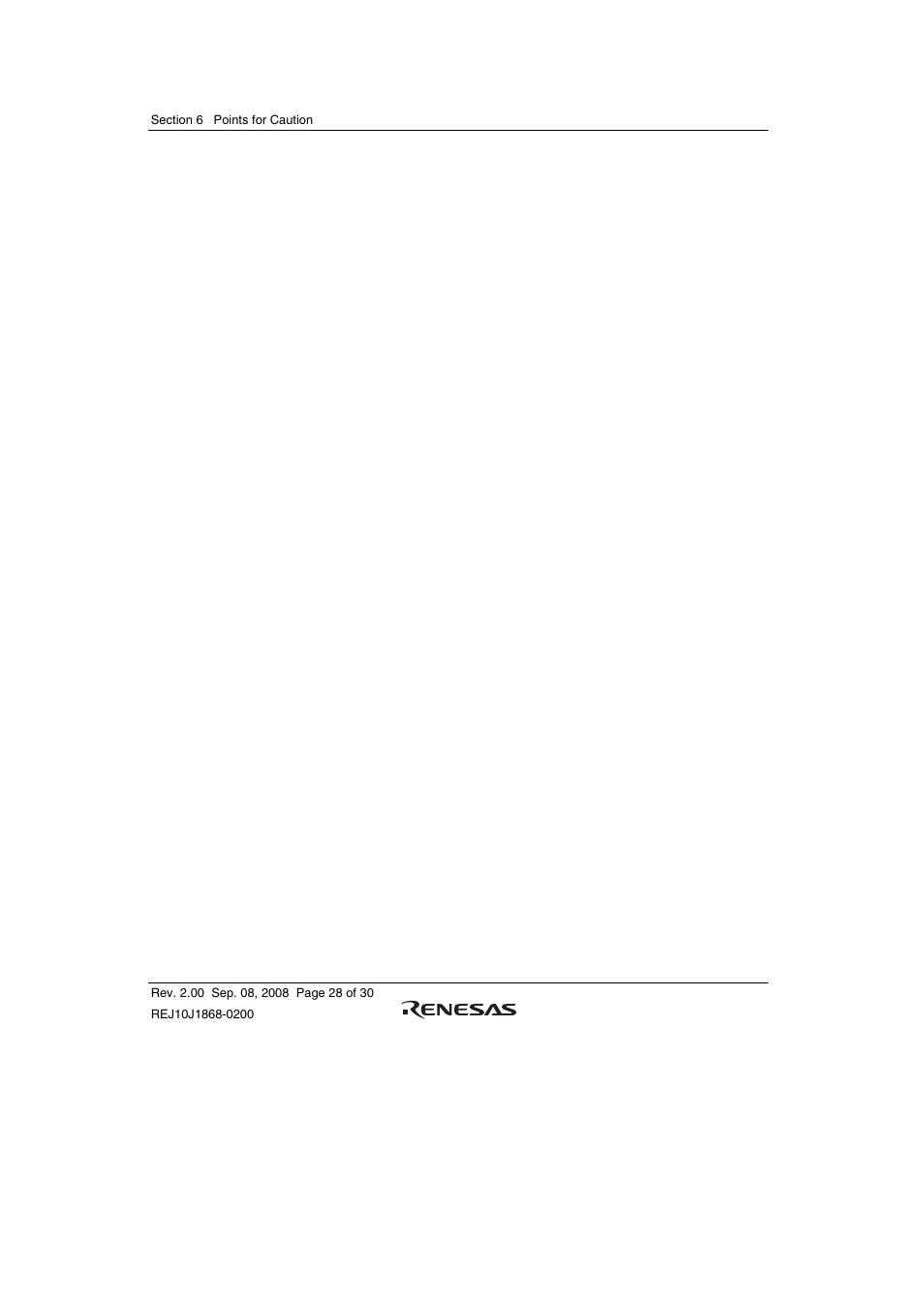 Renesas H8SX/1658R User Manual | Page 44 / 50