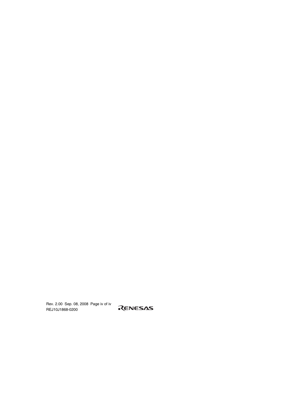 Renesas H8SX/1658R User Manual | Page 6 / 50