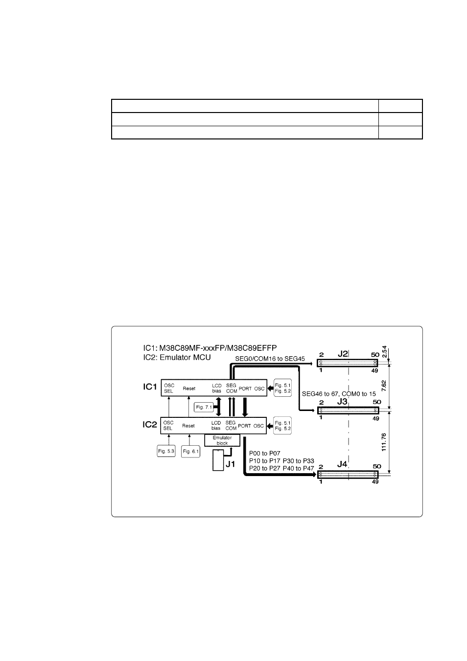 Things to check when unpacking, Outline | Renesas Single-Chip Microcomputer M38C89T-ADF User Manual | Page 6 / 16