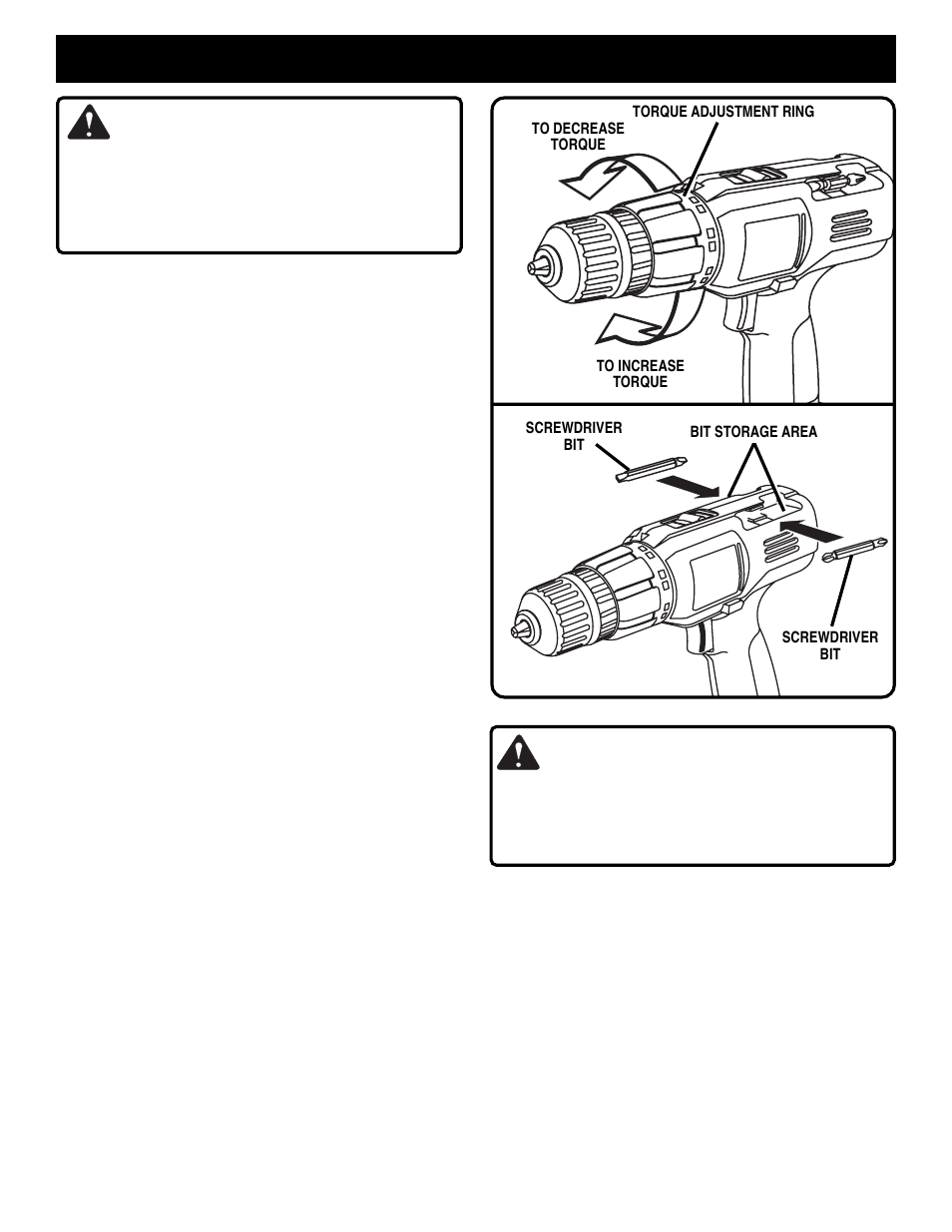 Operation, Warning | Ryobi R10520 User Manual | Page 11 / 14