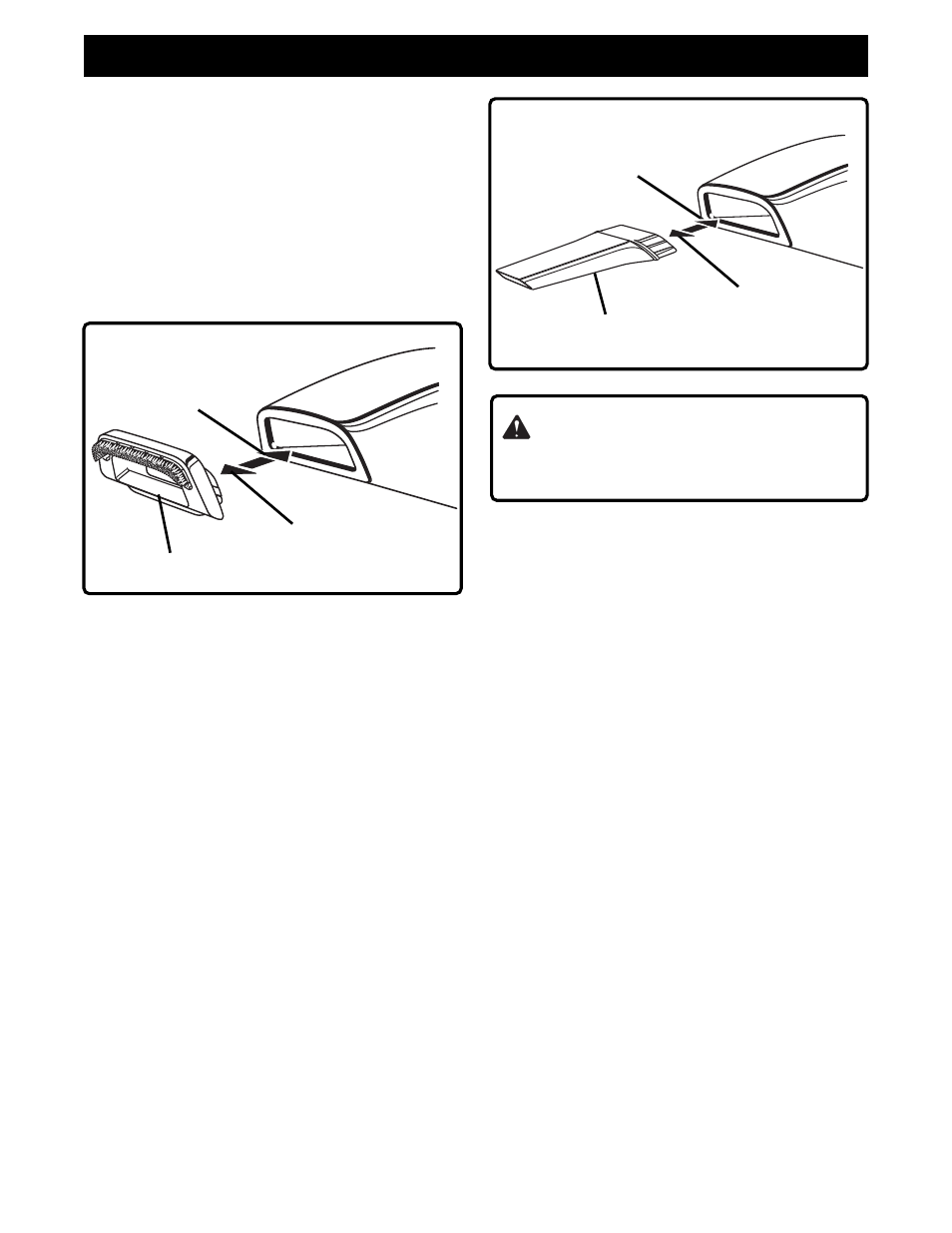 Accessories, Warning | Ryobi VC120 User Manual | Page 10 / 12