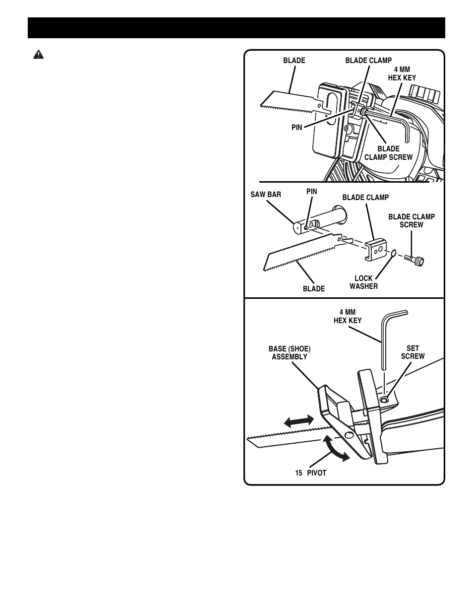 Operation, Warning | Ryobi EJ101 User Manual | Page 12 / 20