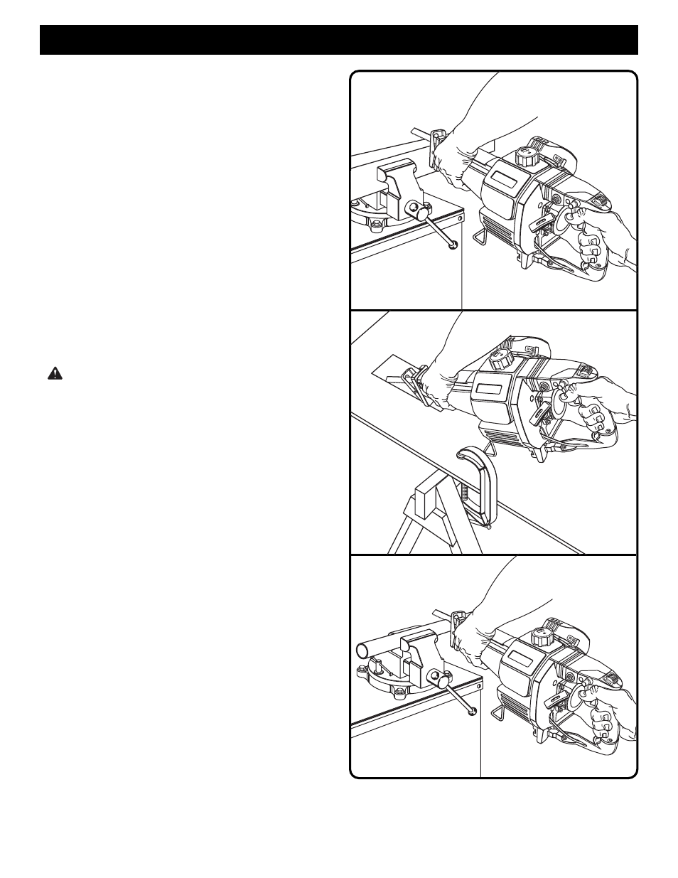 Operation, Caution, General cutting | Plunge cutting, Metal cutting, Lubrication | Ryobi EJ101 User Manual | Page 13 / 20