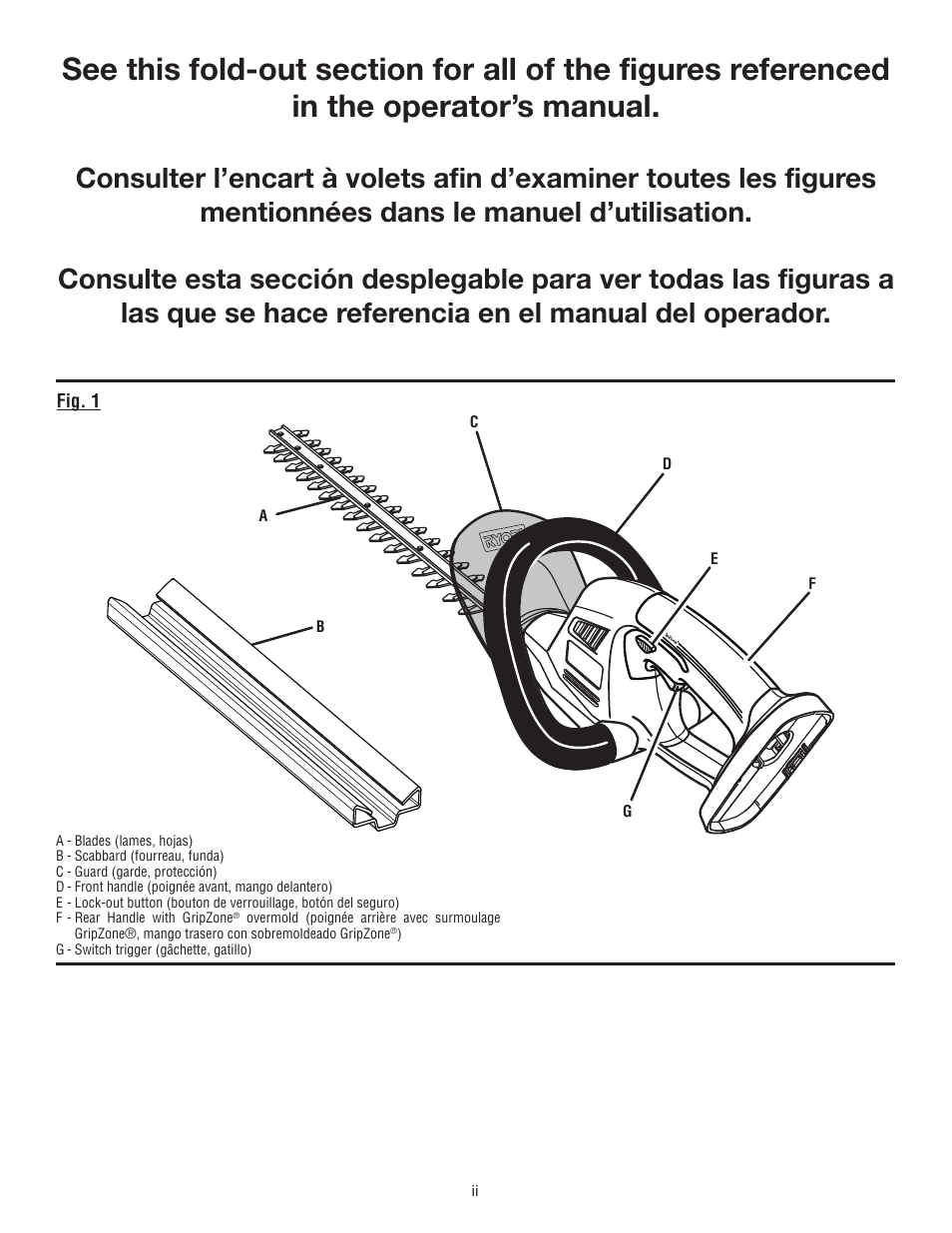 Ryobi P2603 User Manual | Page 2 / 34