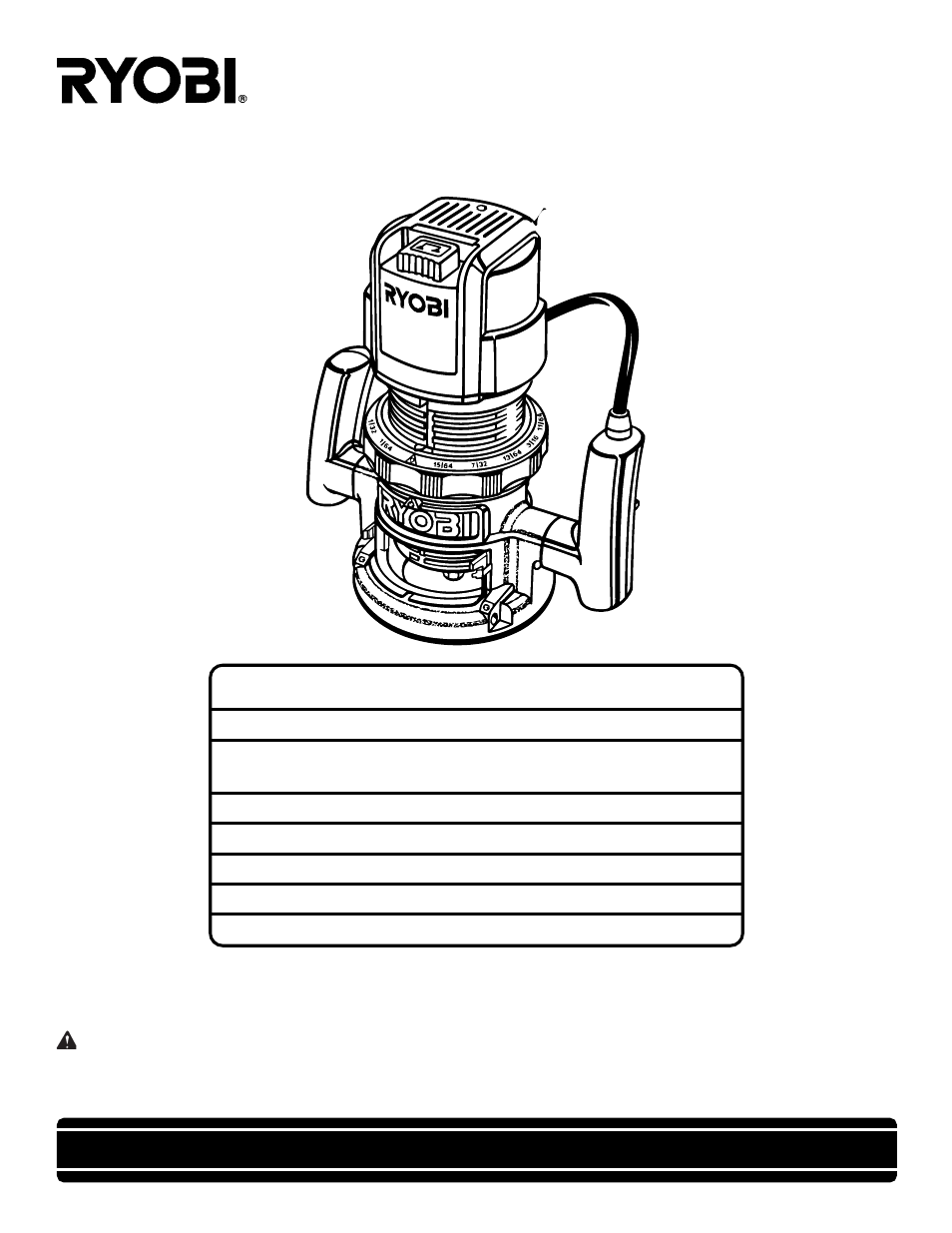 Ryobi R180 User Manual | 16 pages