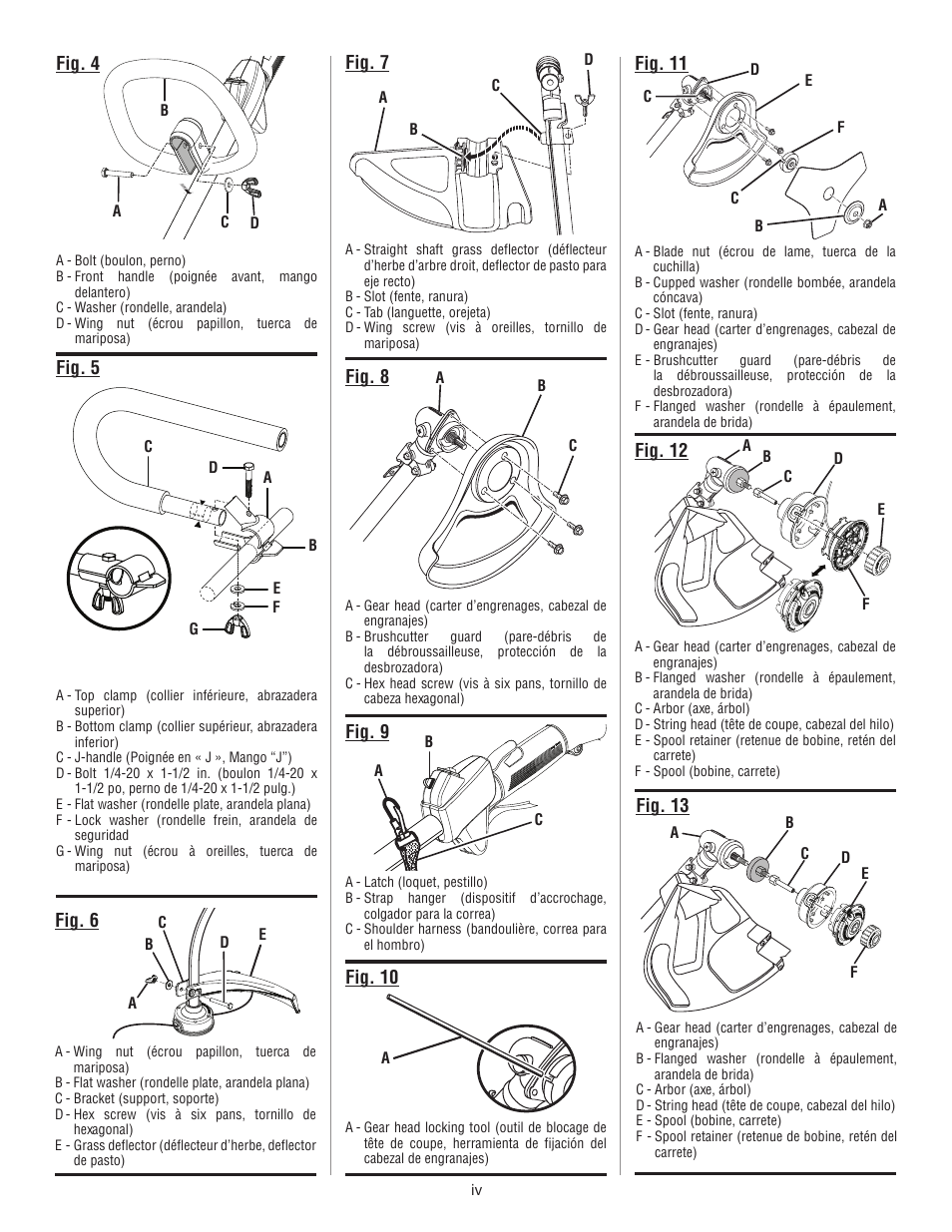 Ryobi CS26 User Manual | Page 4 / 58