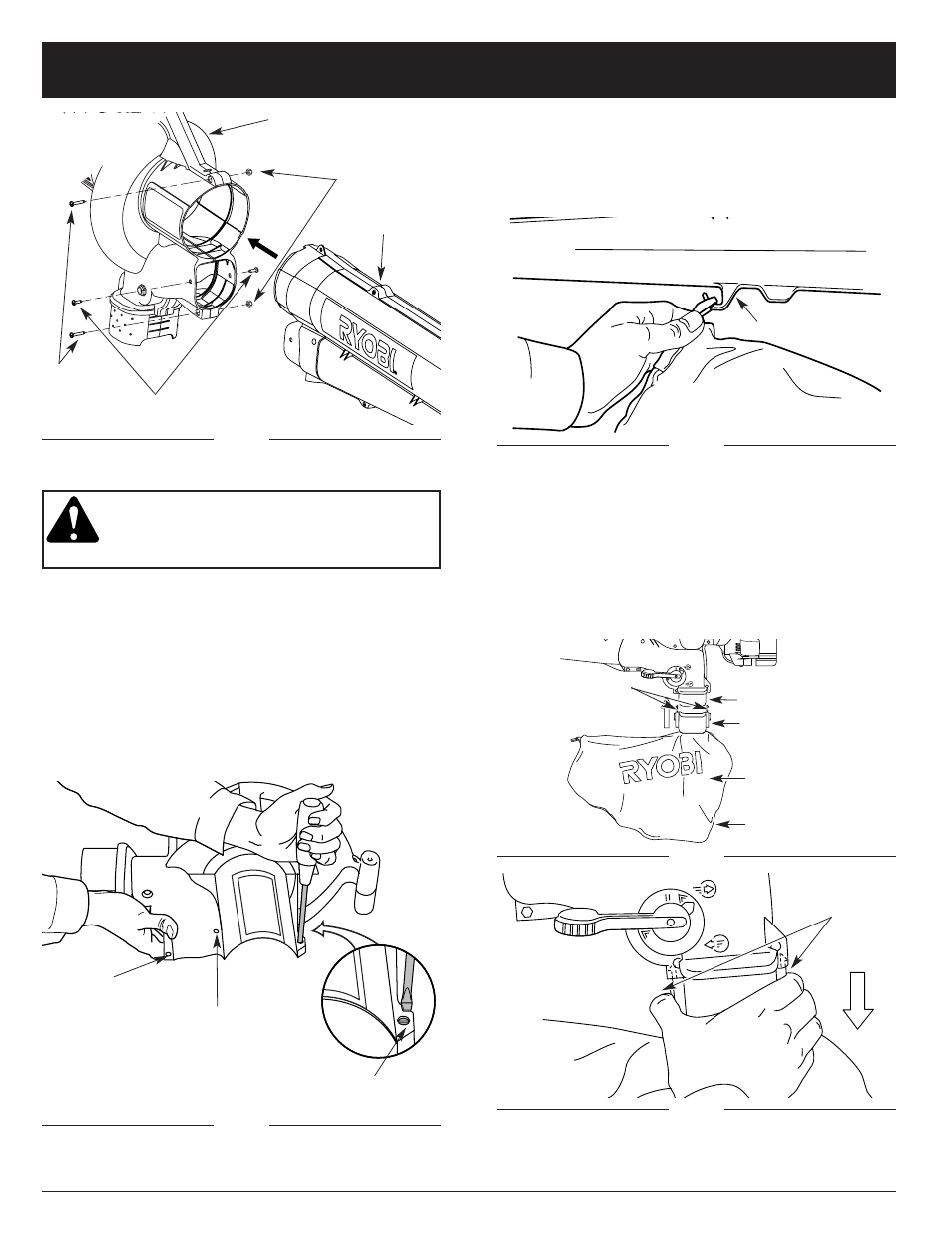 Montageanweisungen | Ryobi RGBV3100 User Manual | Page 35 / 88