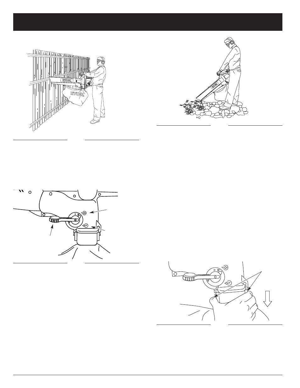 Benutzungsanweisungen | Ryobi RGBV3100 User Manual | Page 39 / 88