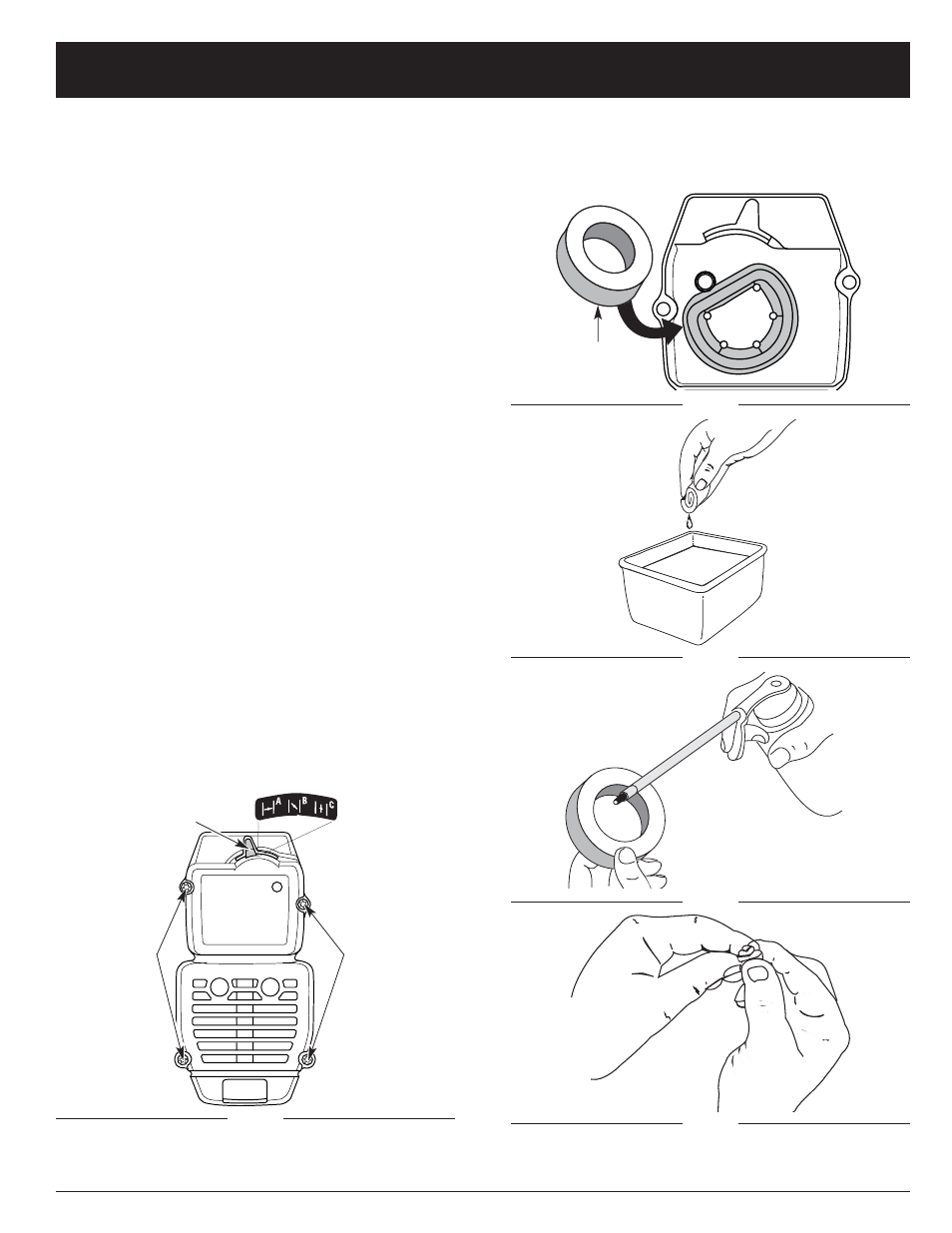 Instruções para a limpeza e a manutenção | Ryobi RGBV3100 User Manual | Page 68 / 88