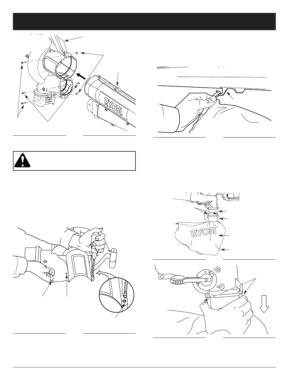Assembly instructions | Ryobi RGBV3100 User Manual | Page 7 / 88