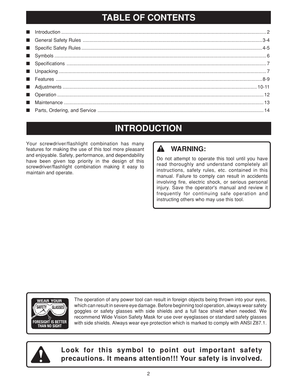 Ryobi HP36KF User Manual | Page 2 / 12