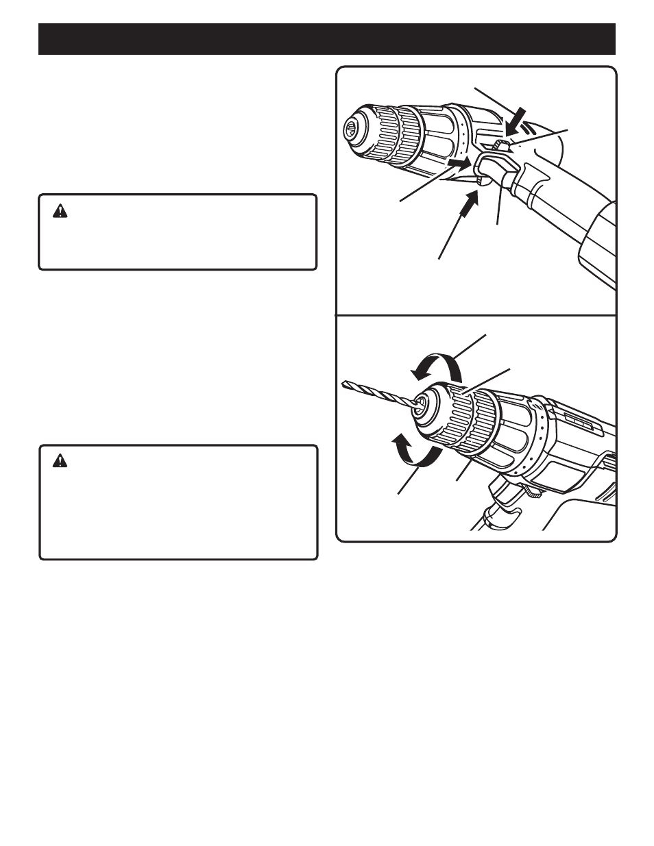 Adjustments, Caution, Warning | Ryobi SA120 User Manual | Page 10 / 20