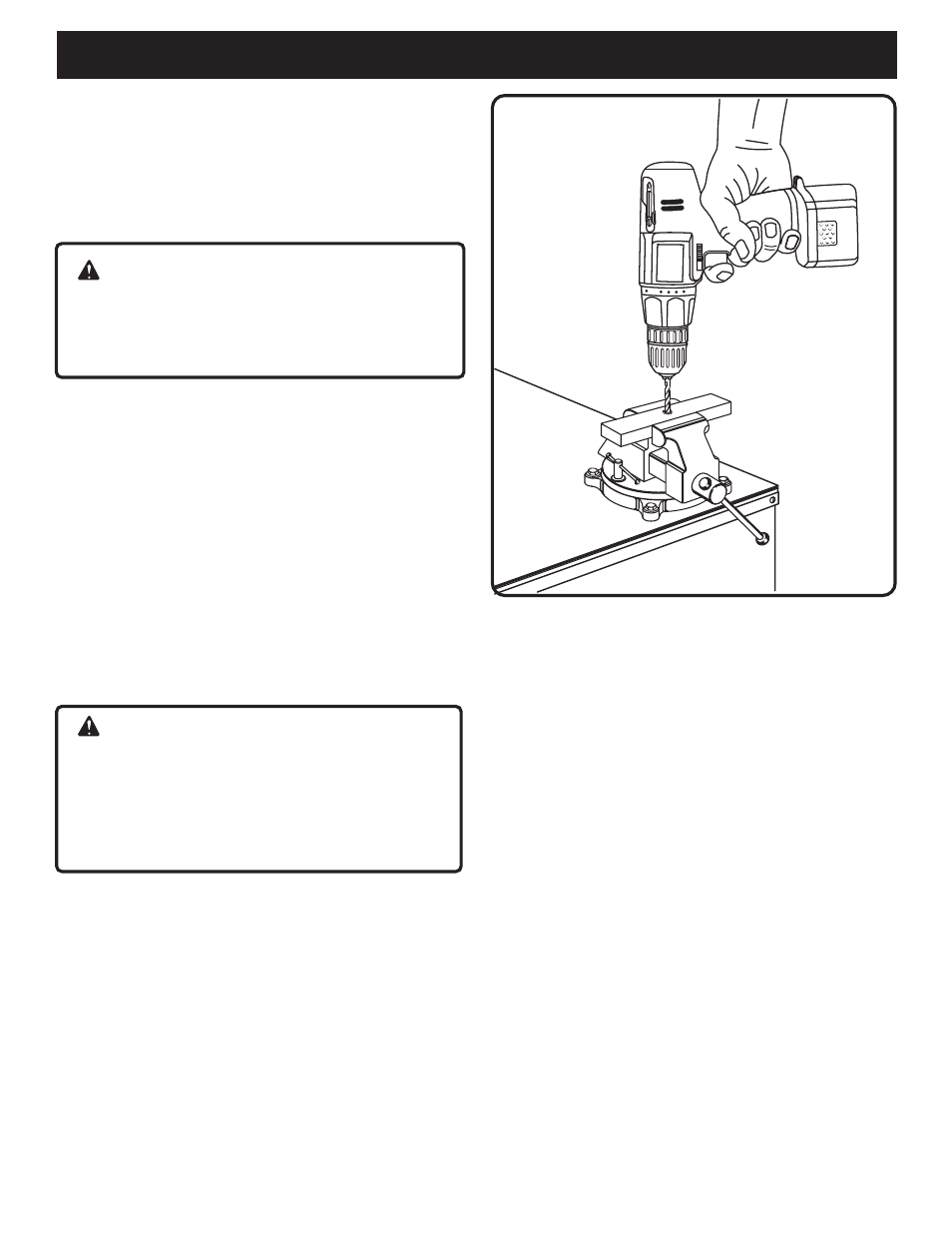 Operation, Warning | Ryobi SA120 User Manual | Page 15 / 20