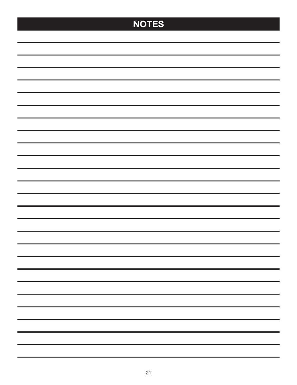 Ryobi RY08554 User Manual | Page 21 / 22