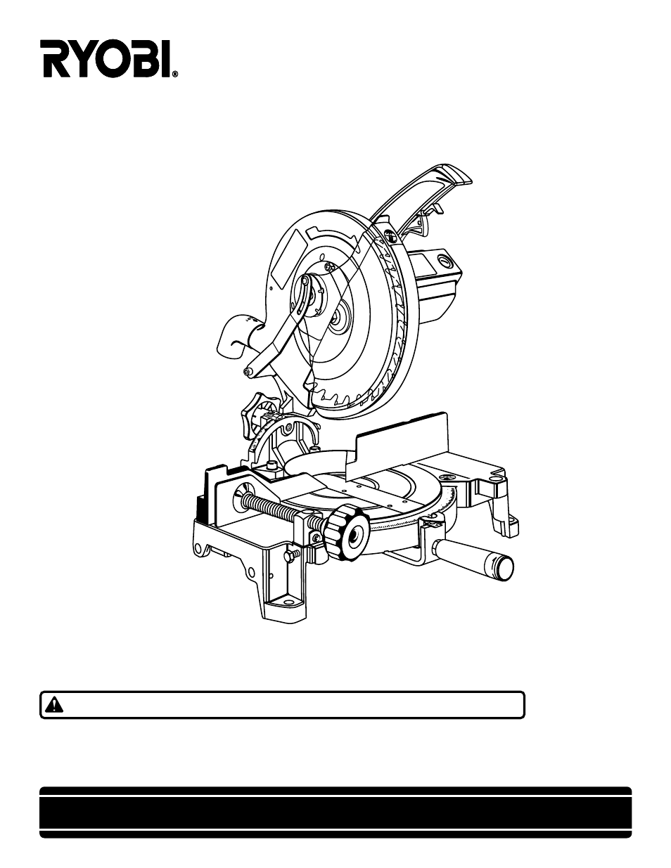 Ryobi TS230 User Manual | 28 pages