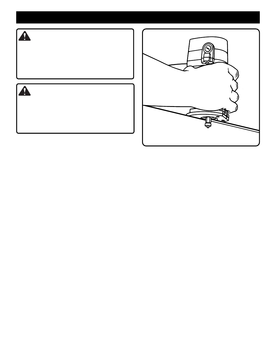 Operation, Warning | Ryobi TR30 User Manual | Page 9 / 14