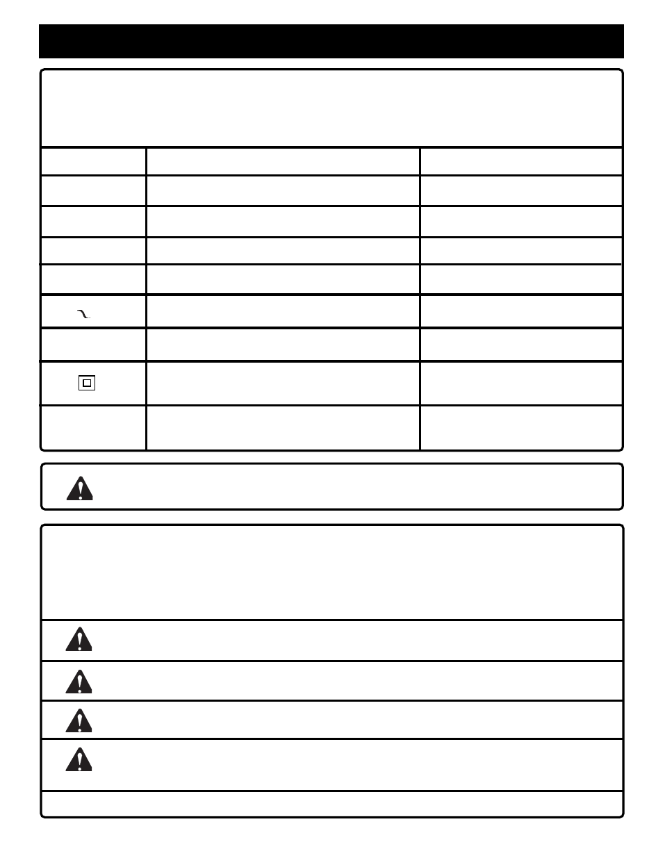 Symbols | Ryobi DS1100 User Manual | Page 4 / 12