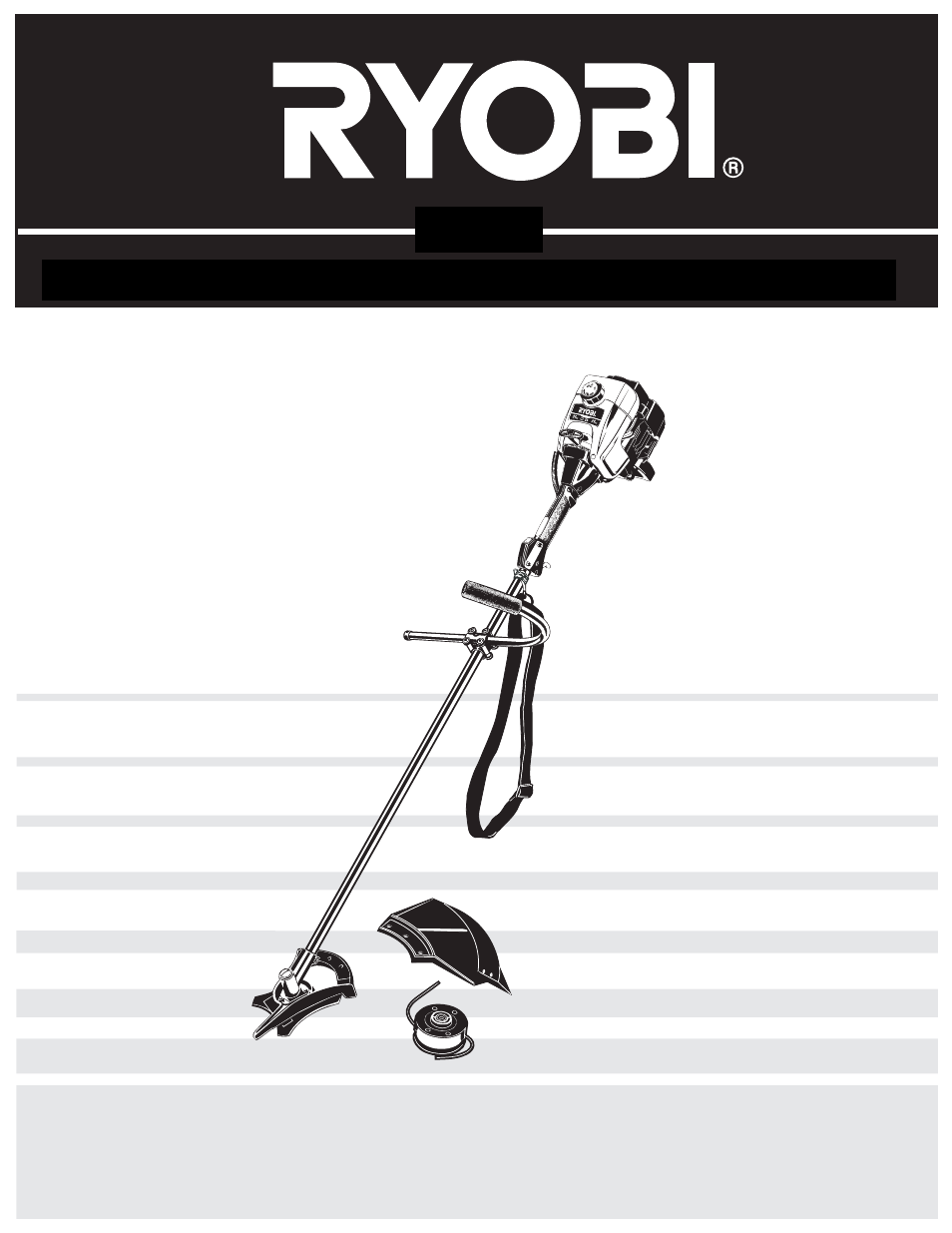 Ryobi 790r User Manual | 76 pages