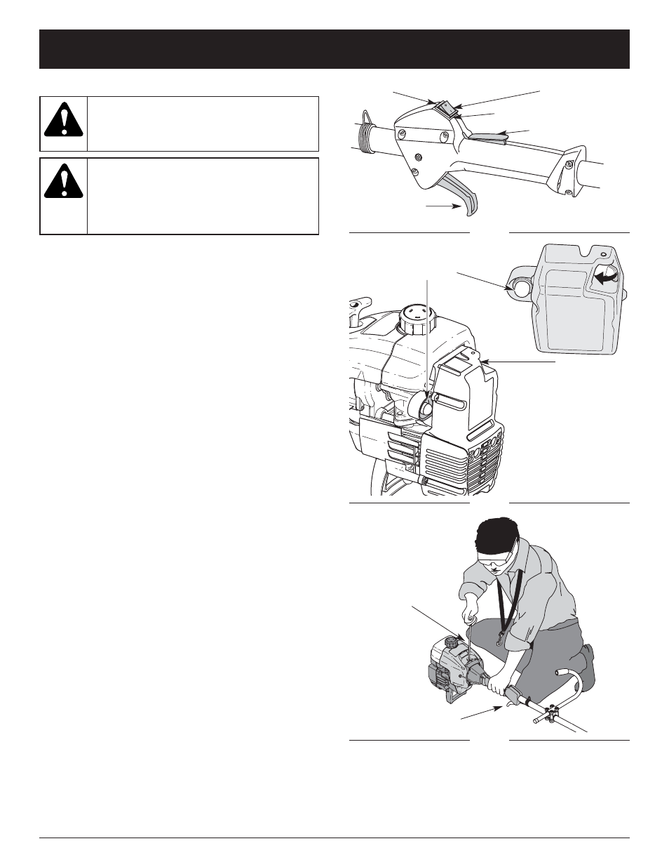 Instrucciones de arranque y apagado | Ryobi 790r User Manual | Page 61 / 76