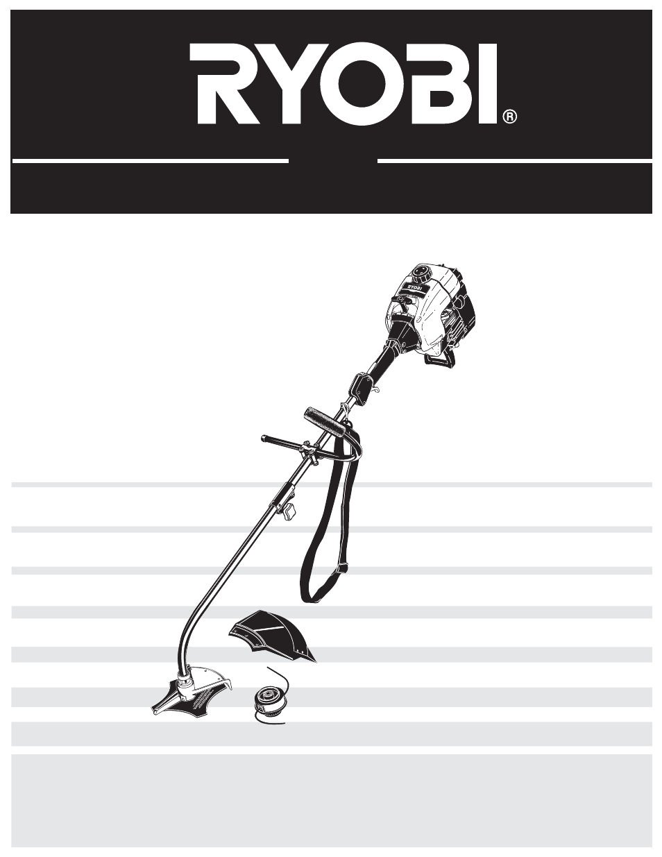 Ryobi 750r User Manual | 80 pages