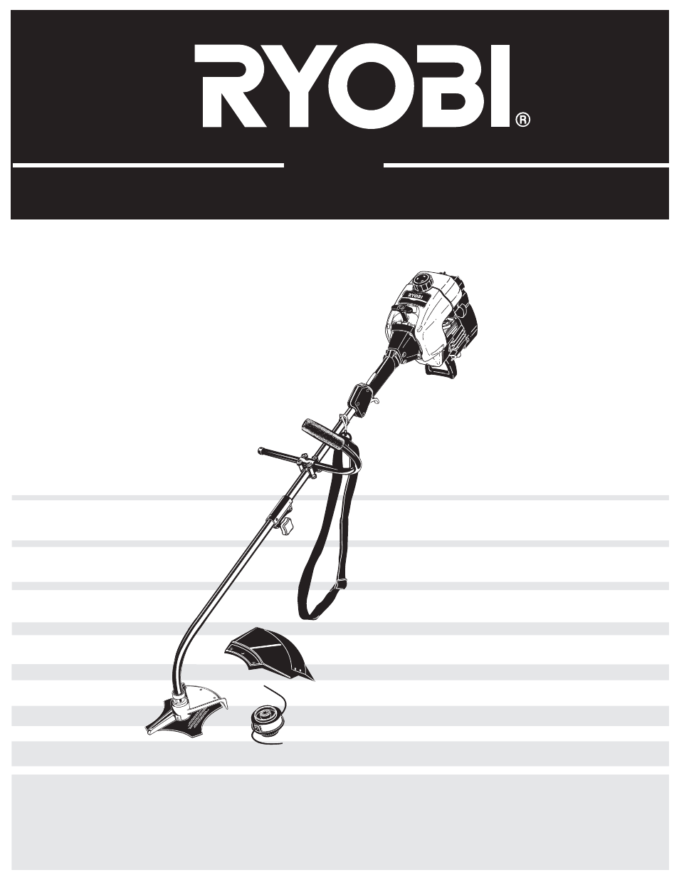 Manual del operador, 750r, Recortador / cortamalezas de 2 ciclos a gasolina | Ryobi 750r User Manual | Page 53 / 80