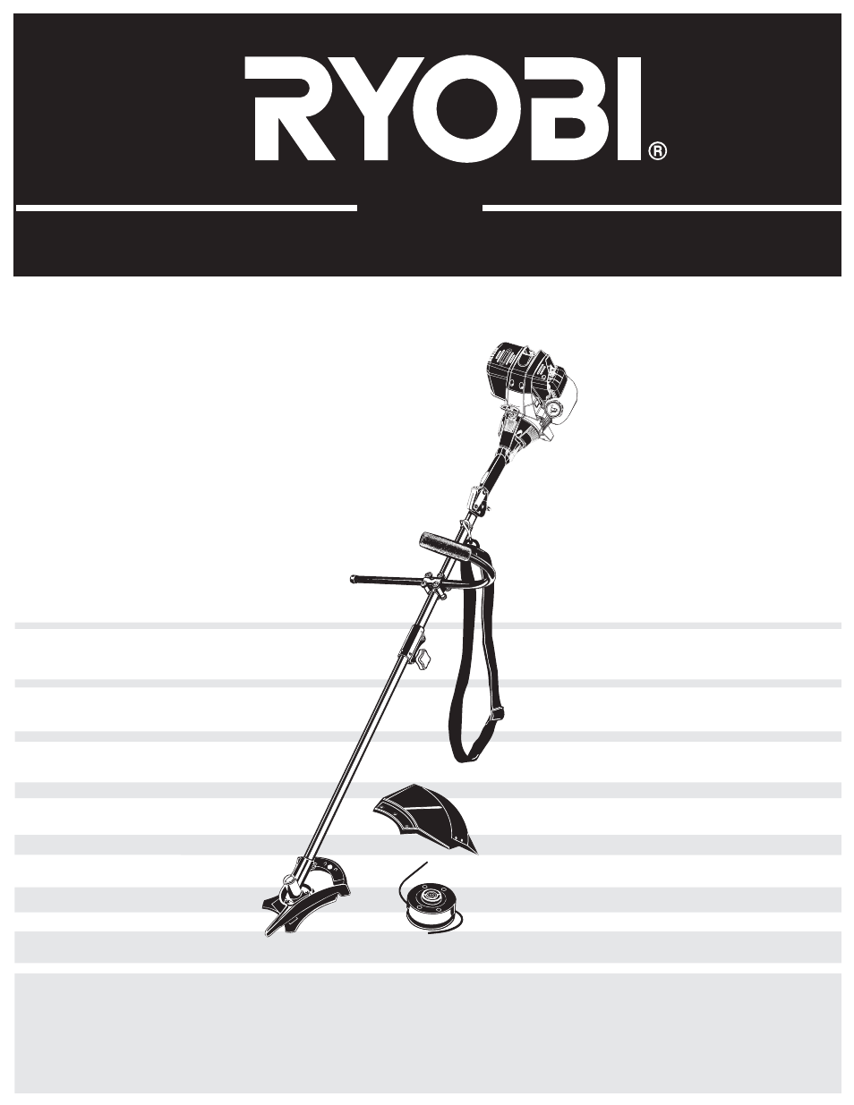 Ryobi 890R User Manual | 96 pages