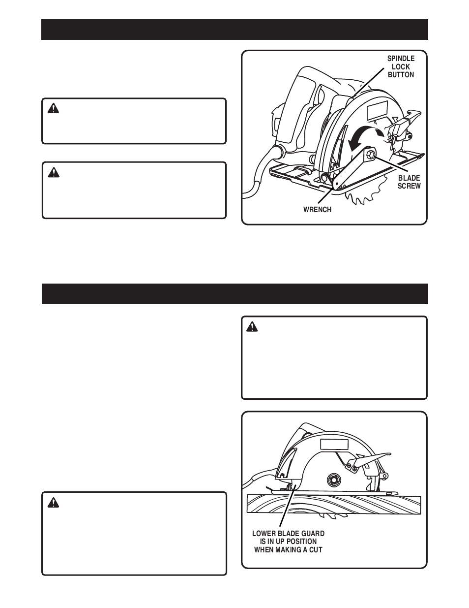 Assembly, Operation, Warning | Caution, Danger | Ryobi CSB121 User Manual | Page 12 / 22