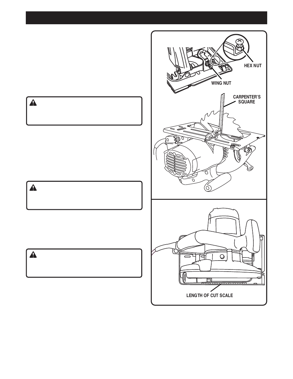 Operation, Warning | Ryobi CSB121 User Manual | Page 18 / 22