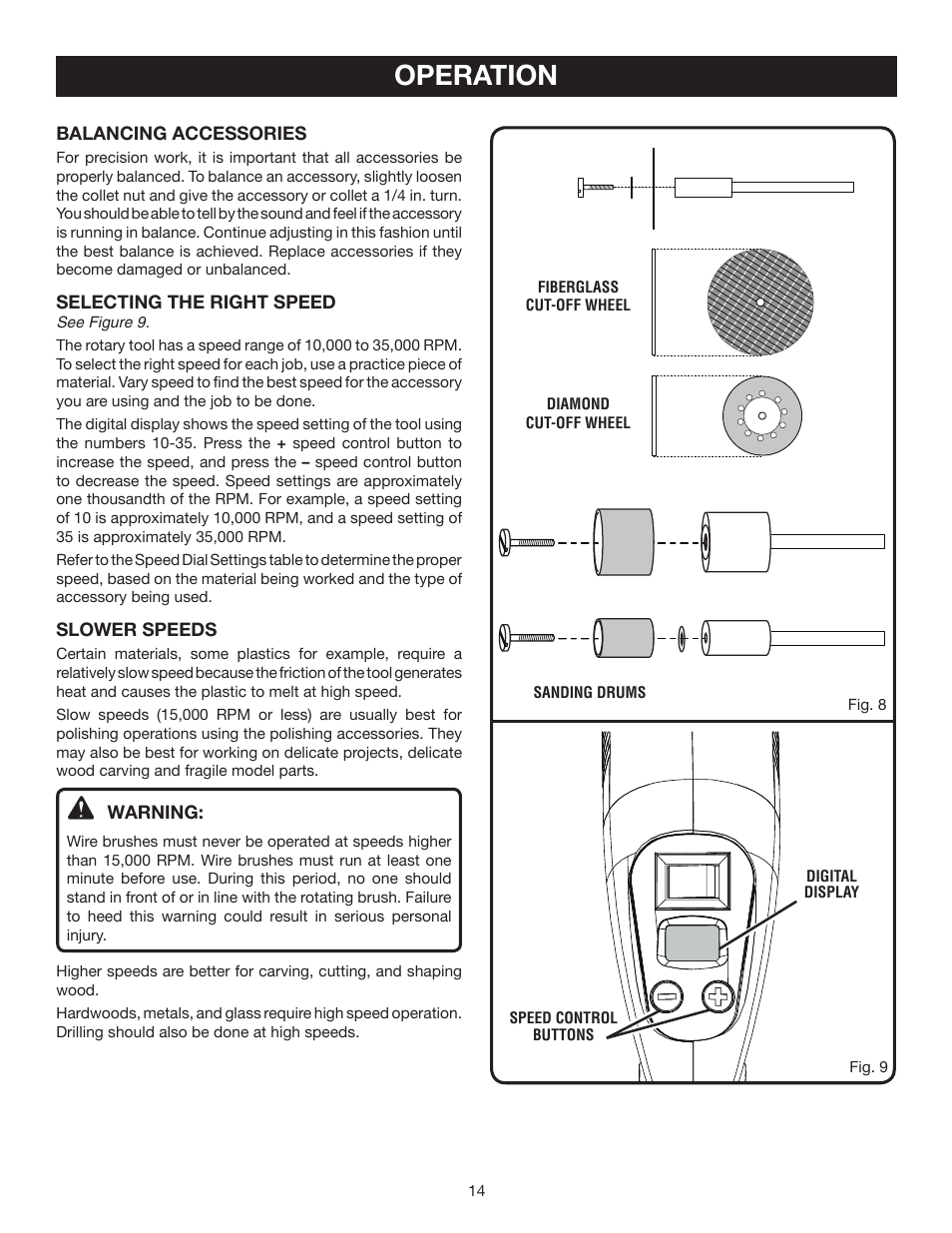 Operation | Ryobi HT230 User Manual | Page 14 / 22