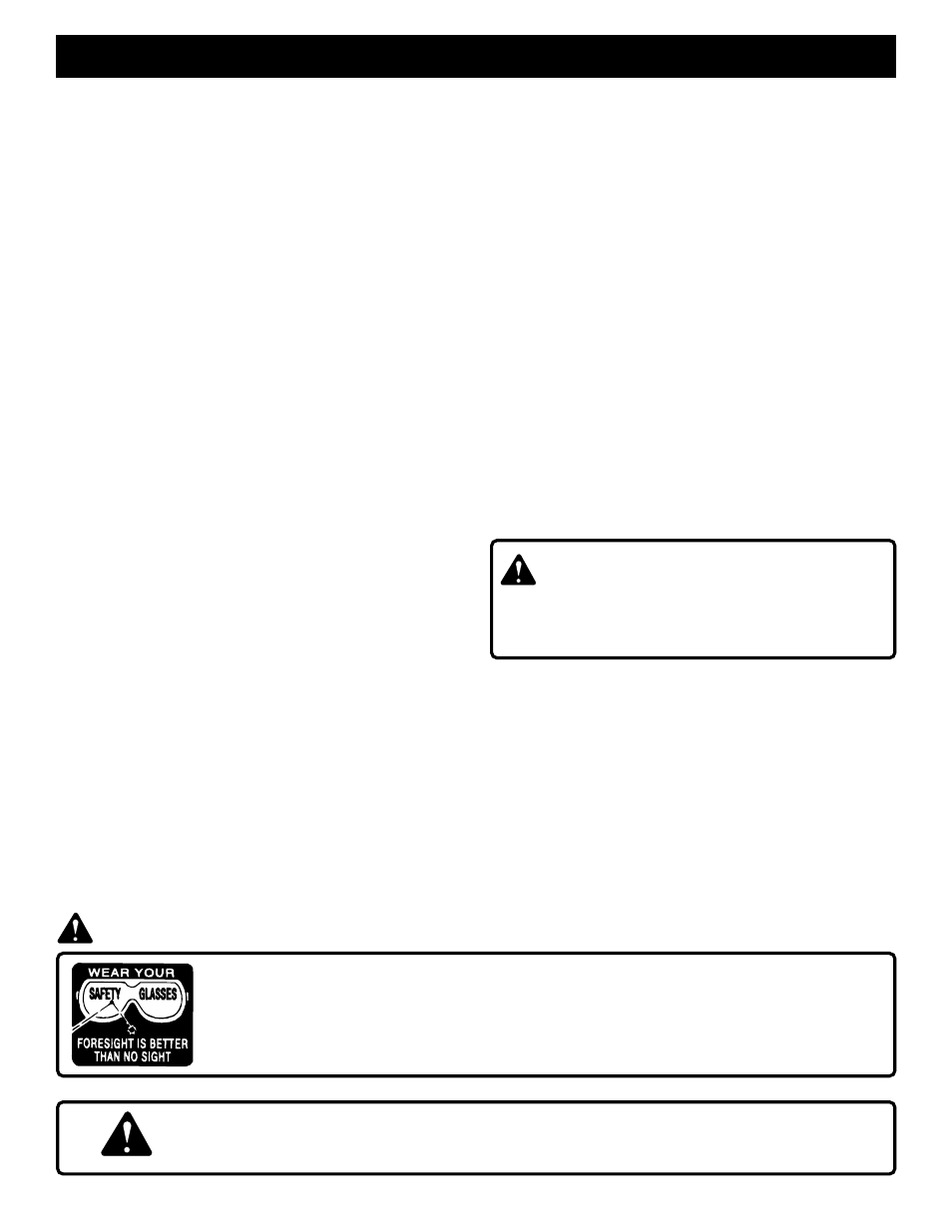 Rules for safe operation, Warning | Ryobi TS1301 User Manual | Page 5 / 24