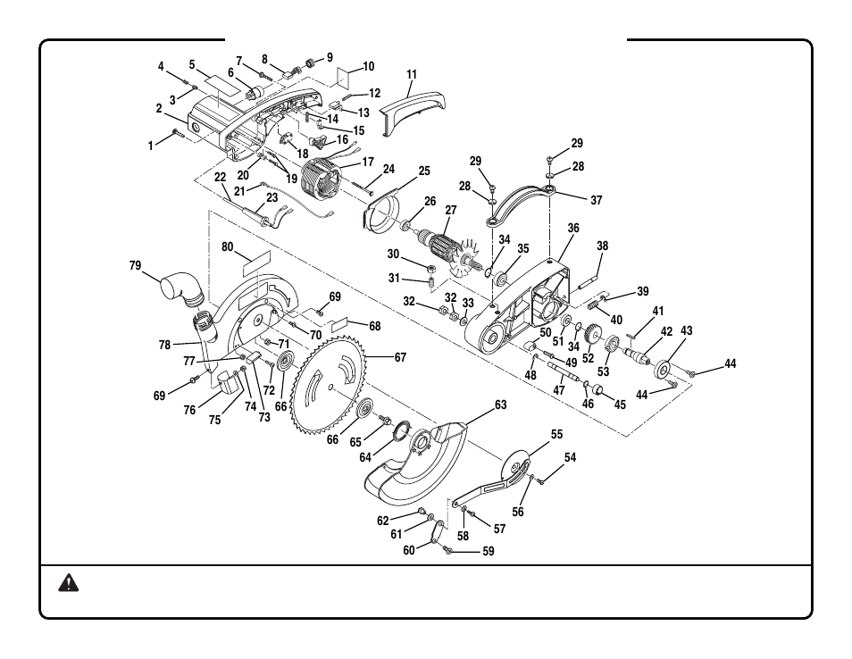 Ryobi TS1300 User Manual | Page 24 / 28