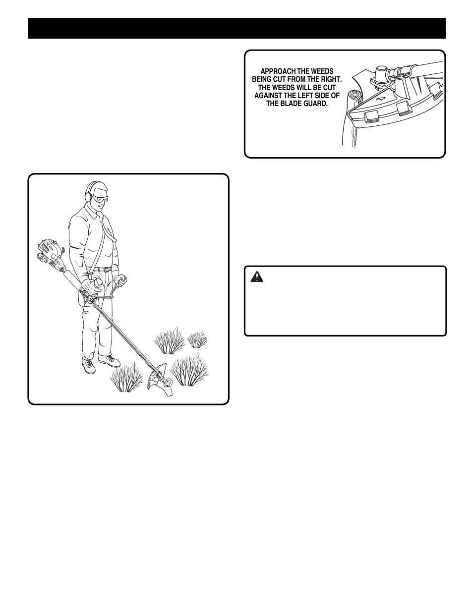 Operation, Warning | Ryobi PBC3046B User Manual | Page 13 / 22