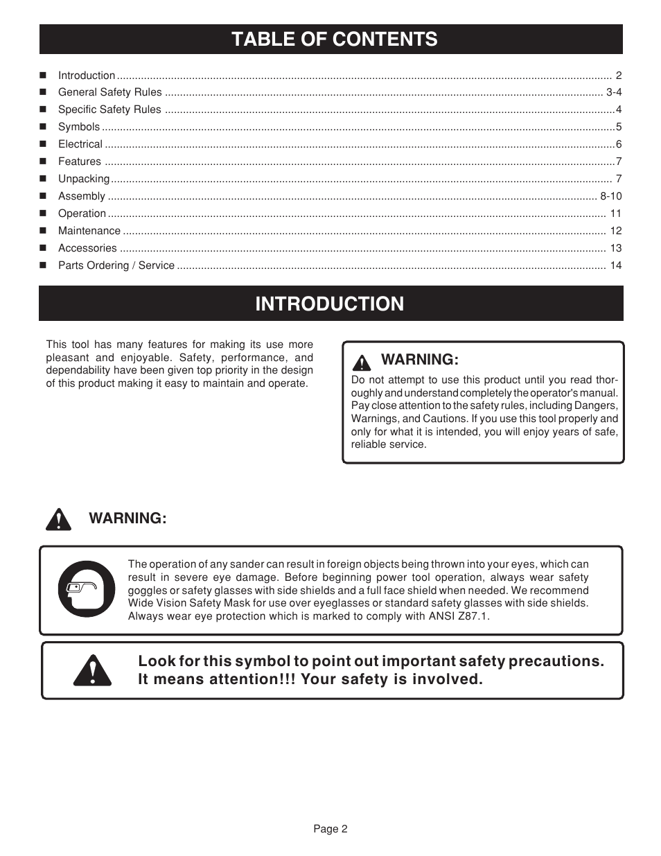 Ryobi RS2418 User Manual | Page 2 / 14