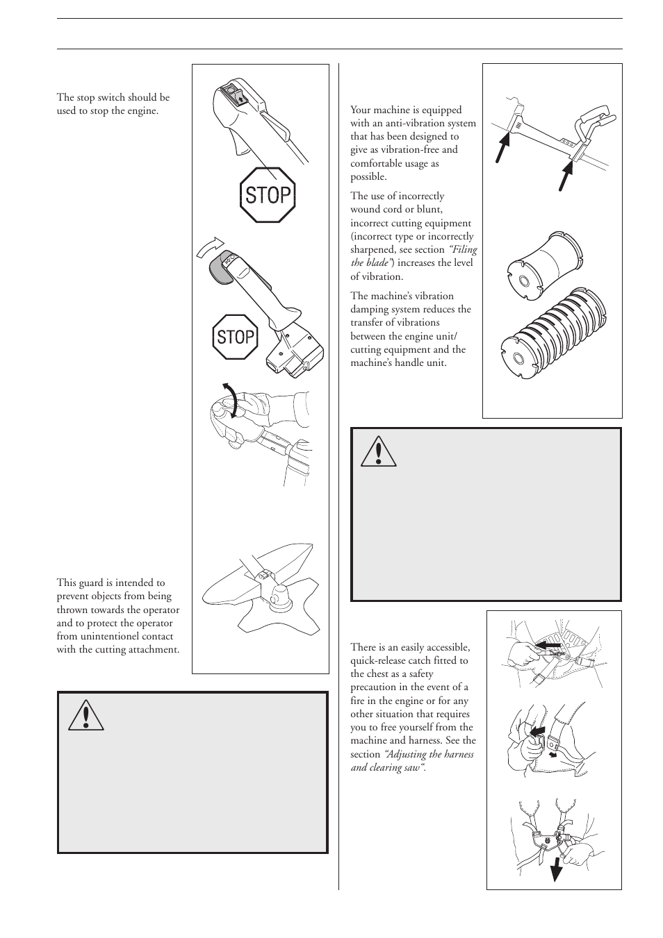 Safety instructions | Ryobi 225R User Manual | Page 5 / 37