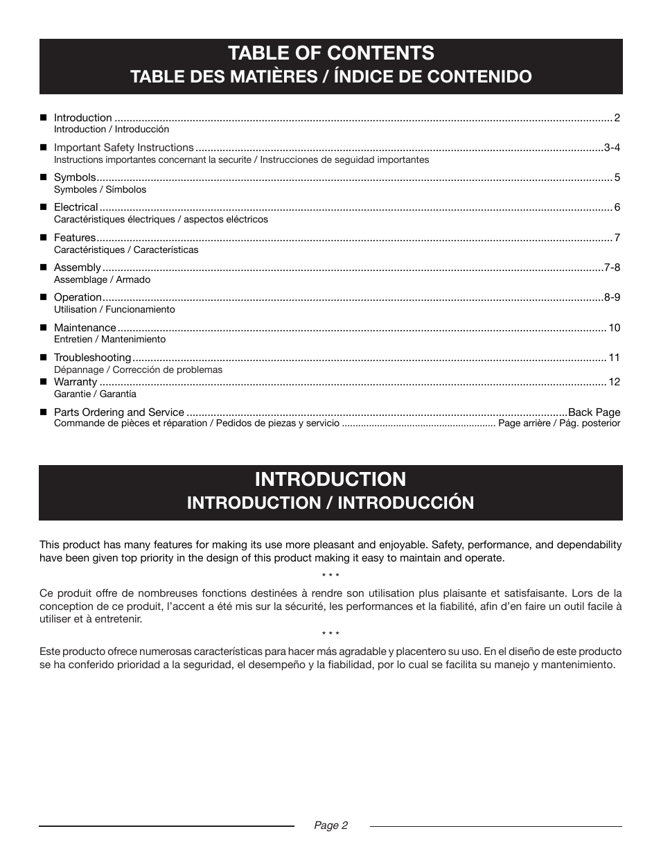 Ryobi RY41140 User Manual | Page 6 / 40