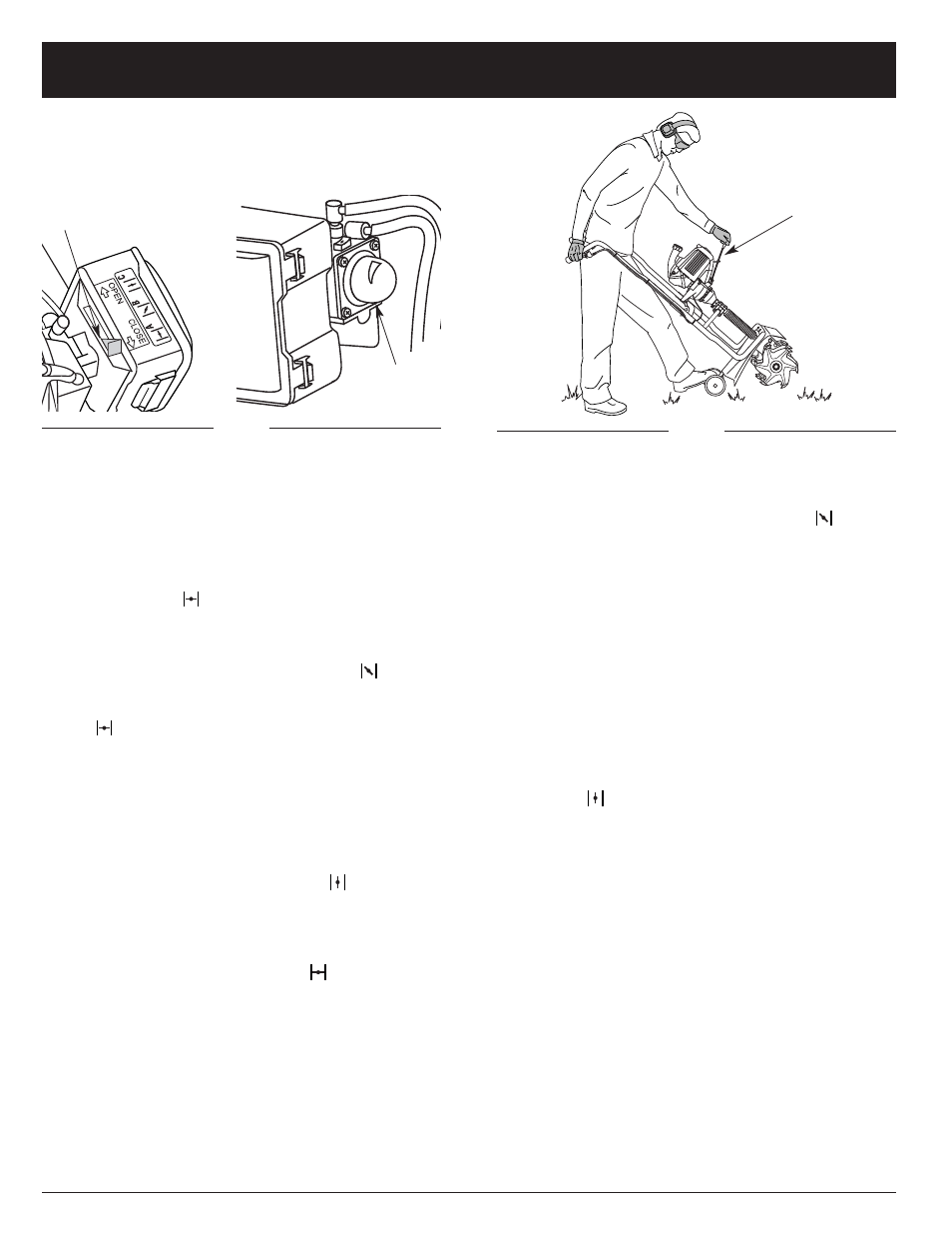 Starting/stopping instructions | Ryobi 510r User Manual | Page 11 / 72