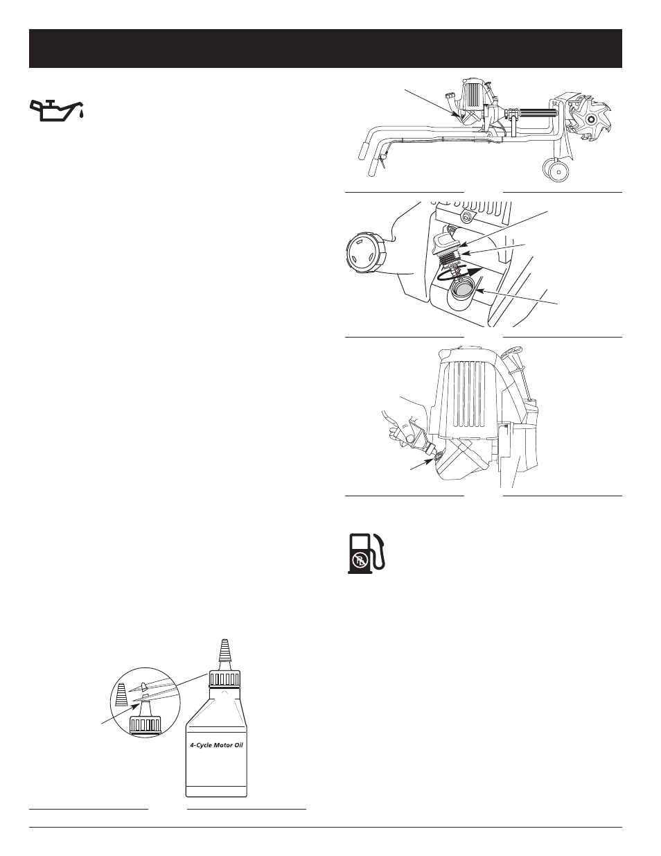 Informations sur l'huile et le carburant | Ryobi 510r User Manual | Page 33 / 72