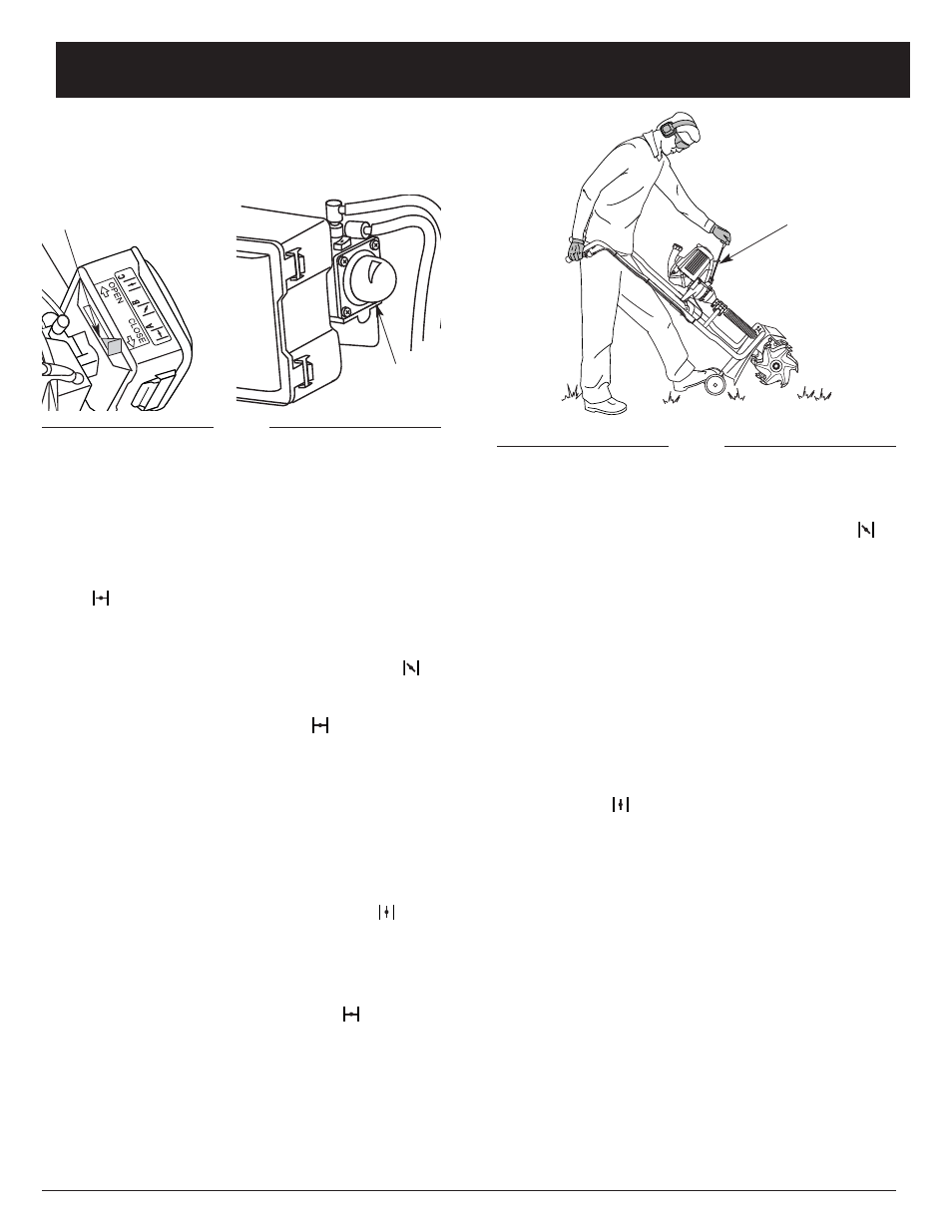 Instructions de démarrage et arrêt | Ryobi 510r User Manual | Page 35 / 72