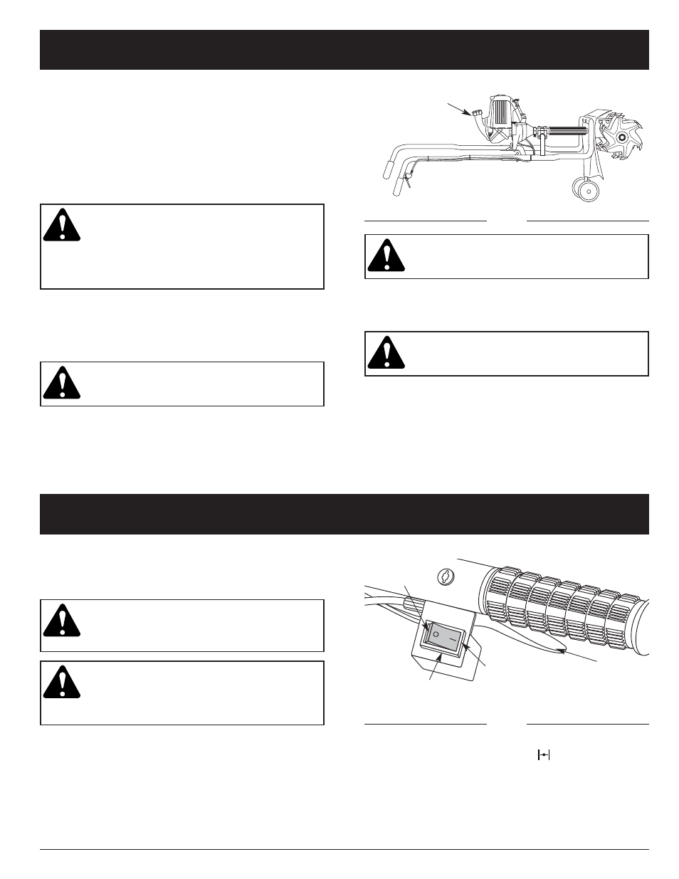 Informacion acerca del aceite y del combustible, Instrucciones de arranque y apagado | Ryobi 510r User Manual | Page 58 / 72