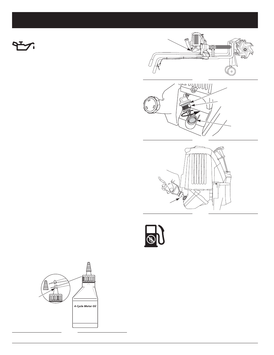 Oil and fuel information | Ryobi 510r User Manual | Page 9 / 72