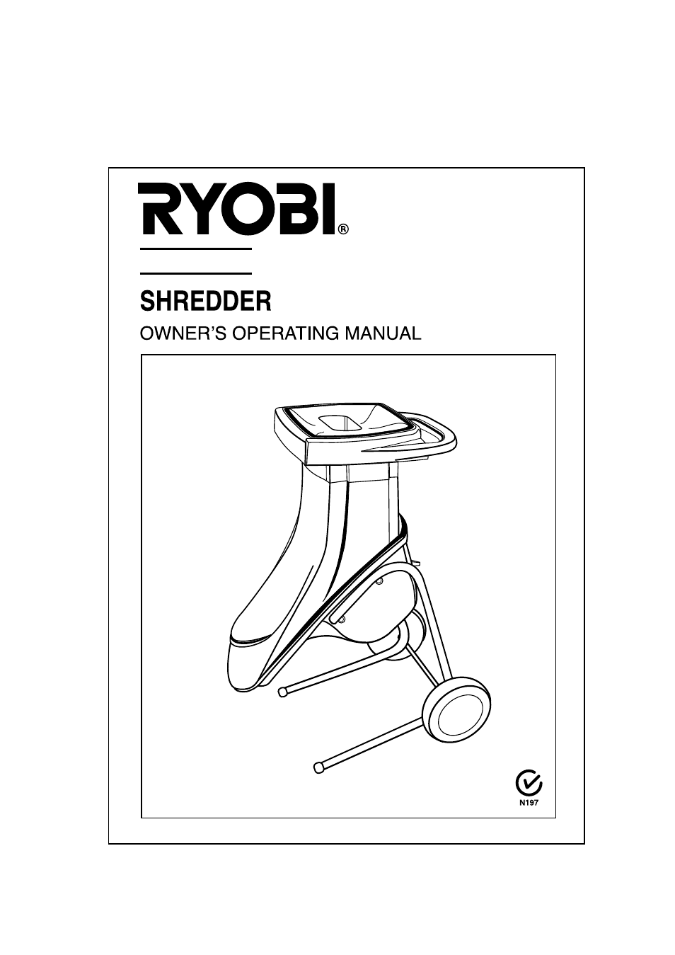 Ryobi ESR2400A User Manual | 9 pages