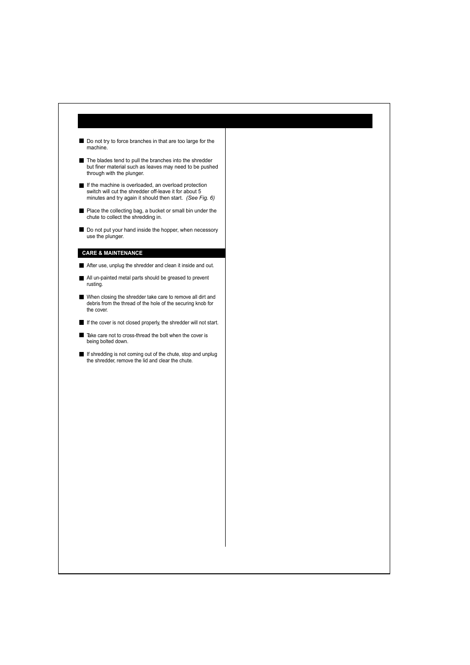 English | Ryobi ESR2400A User Manual | Page 8 / 9