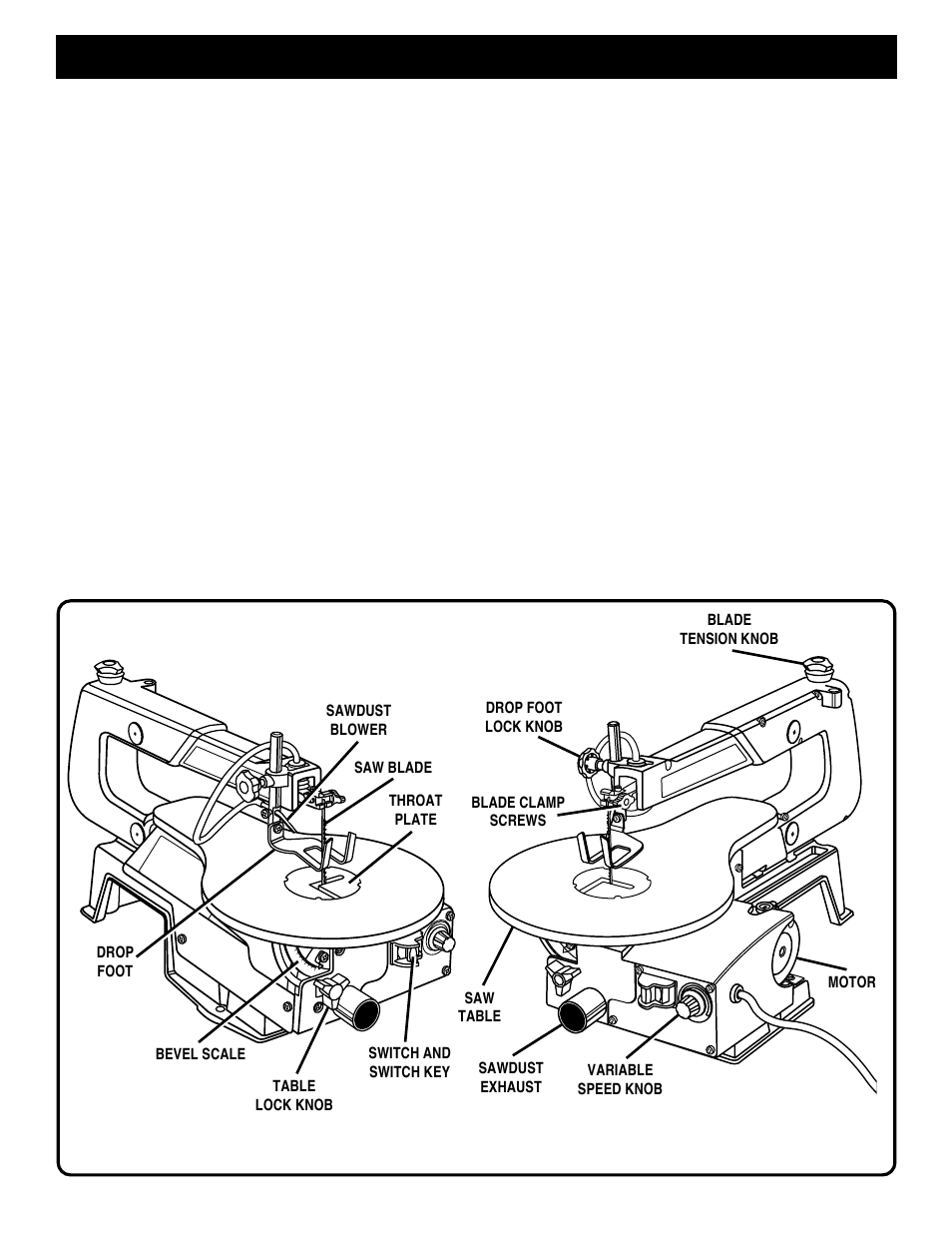 Features | Ryobi SC163VS User Manual | Page 9 / 20