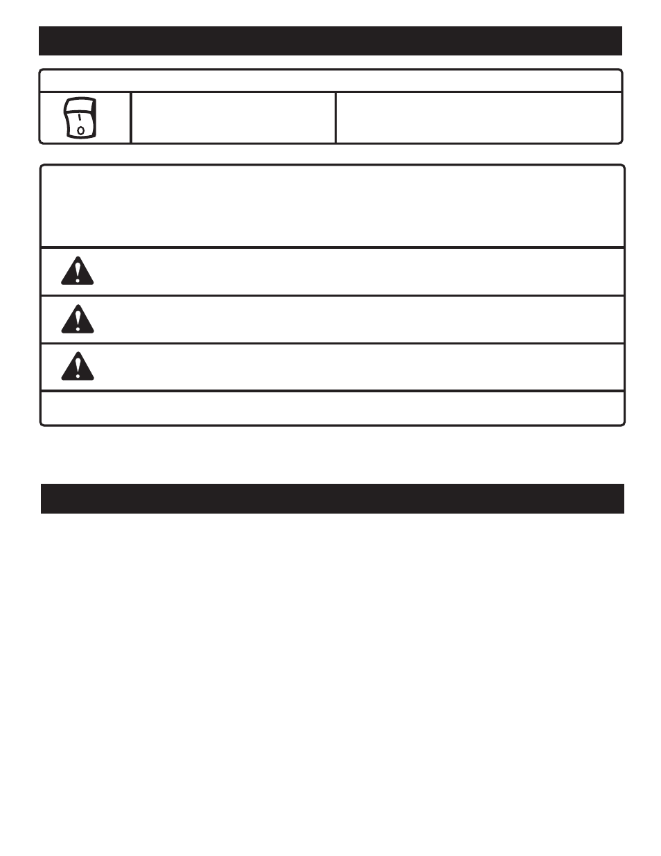 Symbols technical data, Danger, Warning | Caution, Save these instructions | Ryobi RY70105A User Manual | Page 5 / 24